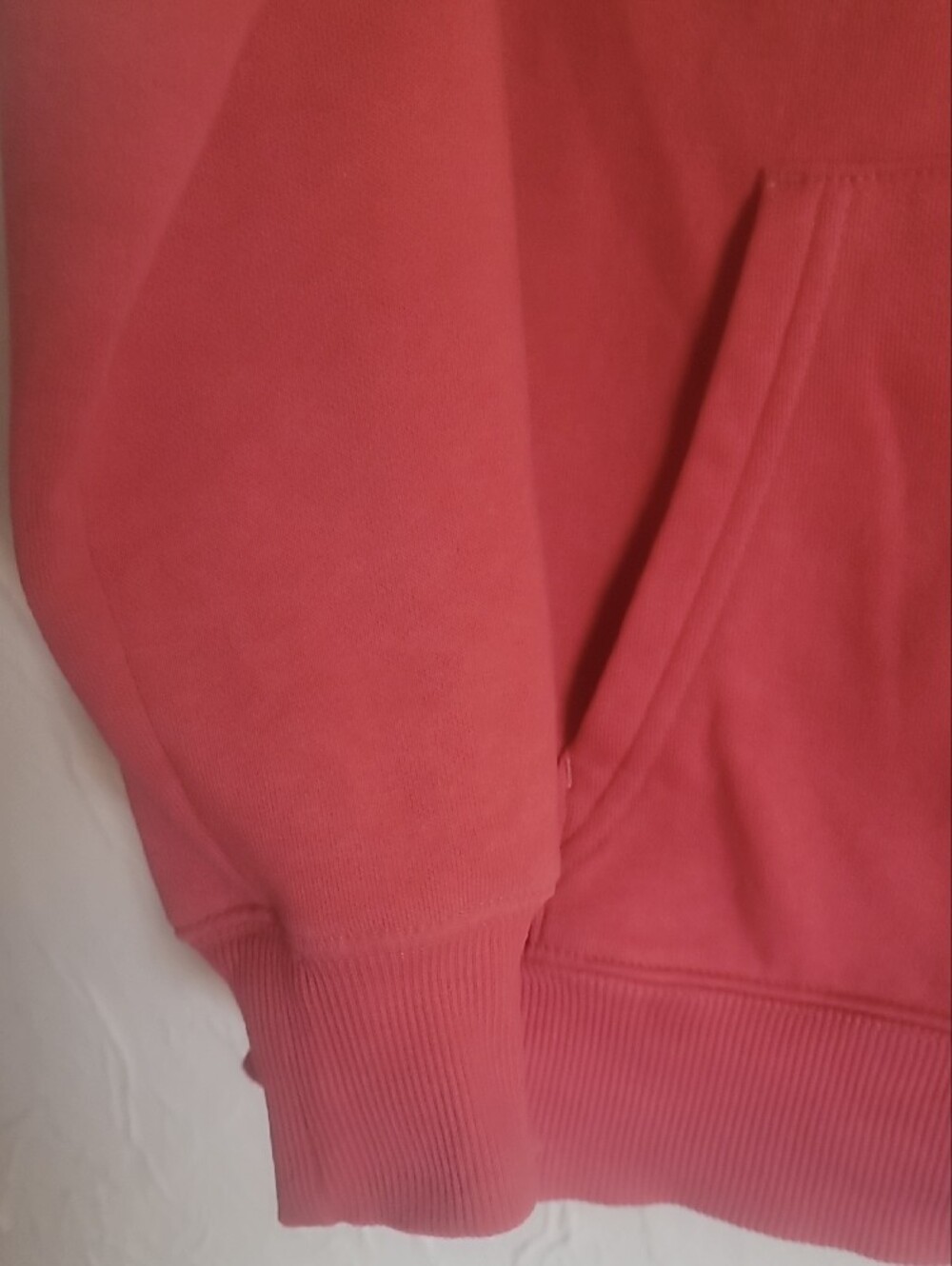 The North Face Women's Coral/Pink Crewneck Hoodie - Picture 6 of 11